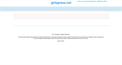 Desktop Screenshot of girlspress.net