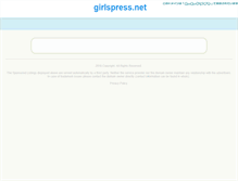 Tablet Screenshot of girlspress.net